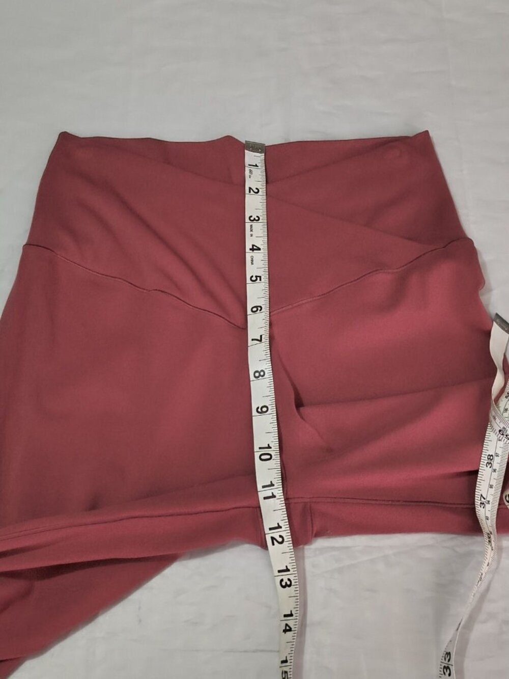 Offline By Aerie Crossover Real Me 7/8 High Rise Size Large Red Leggings - Picture 10 of 13